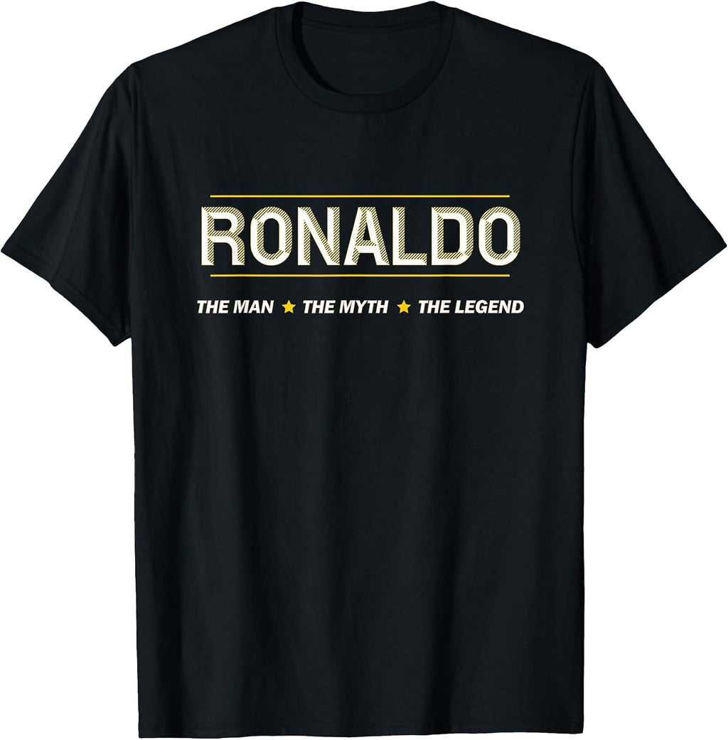 Ronaldo The Man The Myth The Legend | Mythos Legend Name - Unisex
