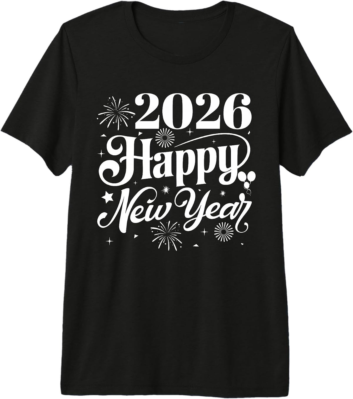 2026 Happy New Year Family Matching New Years Eve Party Premium Tri-Blend T-Shirt