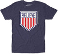 theCHIVE Believe USMNT – Funny Soccer Crest Graphic Tee Unisex