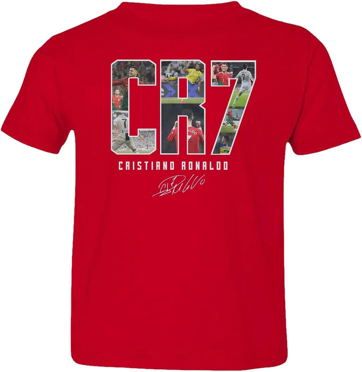 Collage Ronaldo Tribute - Soccer Goat Toddler Unisex