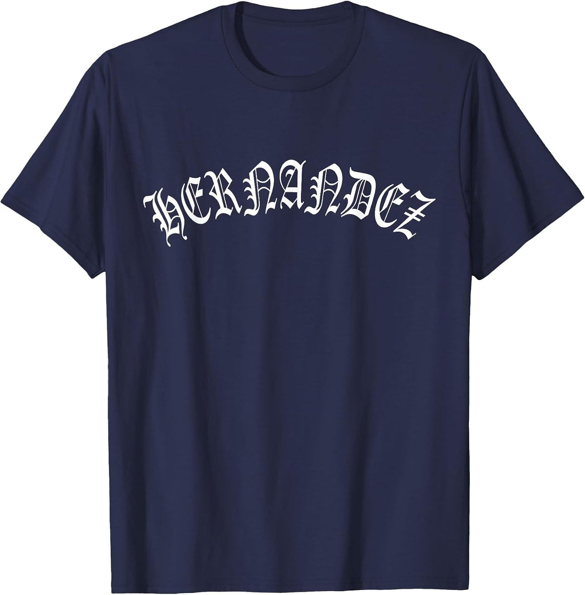 Hernandez Arched Old English Shirt Unisex