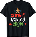 Merry Christmas Cookie Baking Crew Xmas Tee