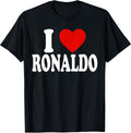 I Heart Love Ronaldo Unisex