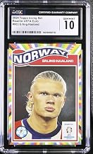 2024 Topps Living Set Erling Haaland Card Graded CGC 10 Unisex