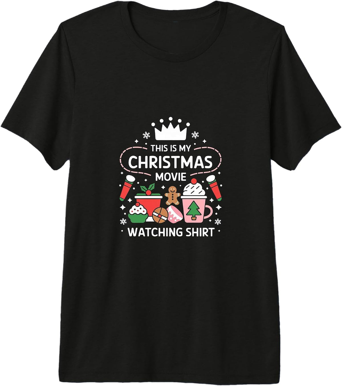 This is my Christmas movie watching shirt for Men Women Kids Premium Tri-blend T-Shirt