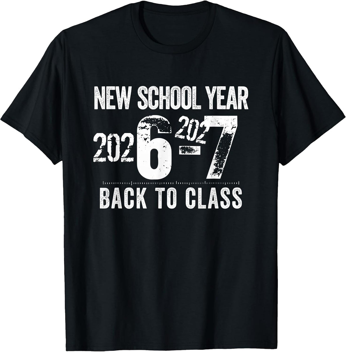 2026-2027 67 New School Year Funny Kids Saying T-Shirt