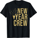 New Year Crew 2026 Hello 2026 Matching Family Men Women Kids T-Shirt