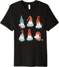 Cute Christmas Gnome Merry Xmas - Merry Christmas - New Year Premium T-Shirt