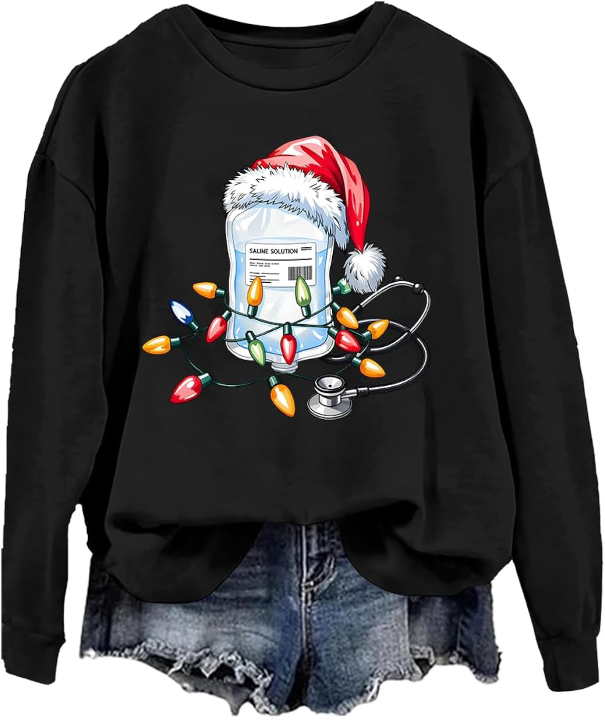 Nurse Serum Christmas Sweatshirt Nurse Christmas Hoodie