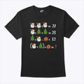 67 Six Seven Santa Tree Math Teacher Christmas T Shirt Unisex