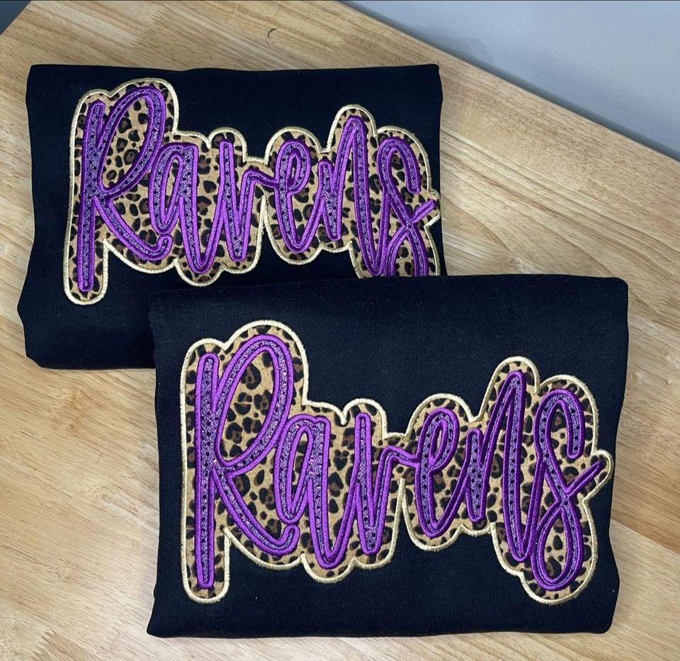 Baltimore Ravens Embroidery Sweatshirt
