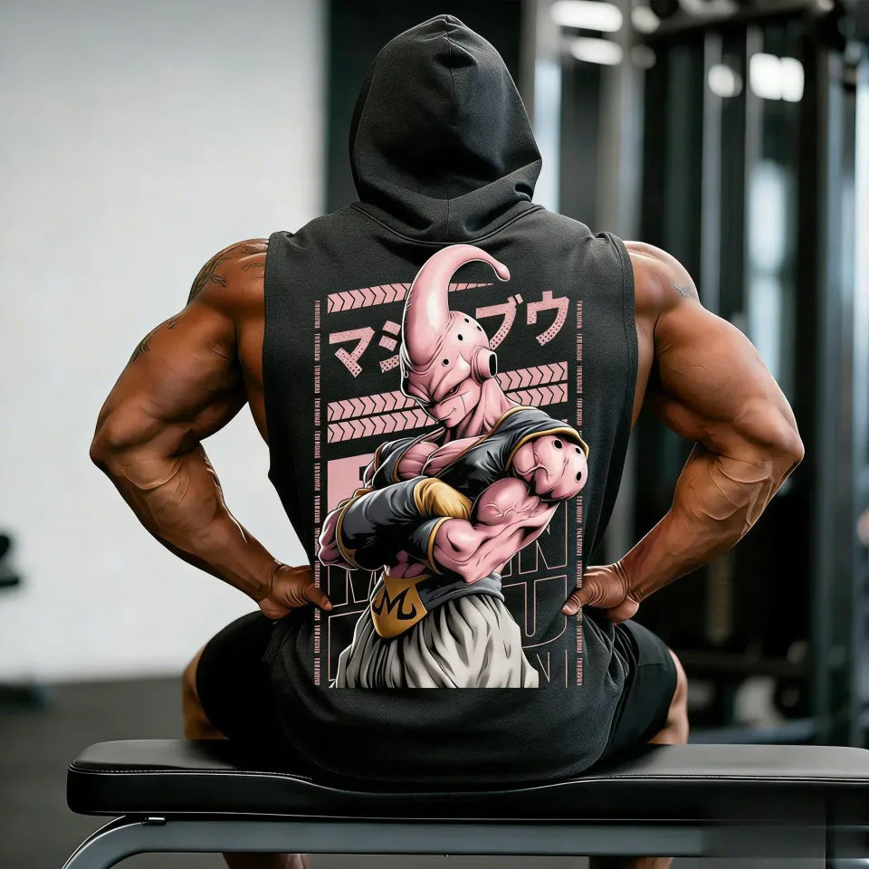 Anime Majin Buu Anime Tank Top Hoodie