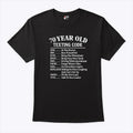 70 Year Old Texting Code At The Doctor Best Friend Fell Funny 70th Birthday Shirt Unisex