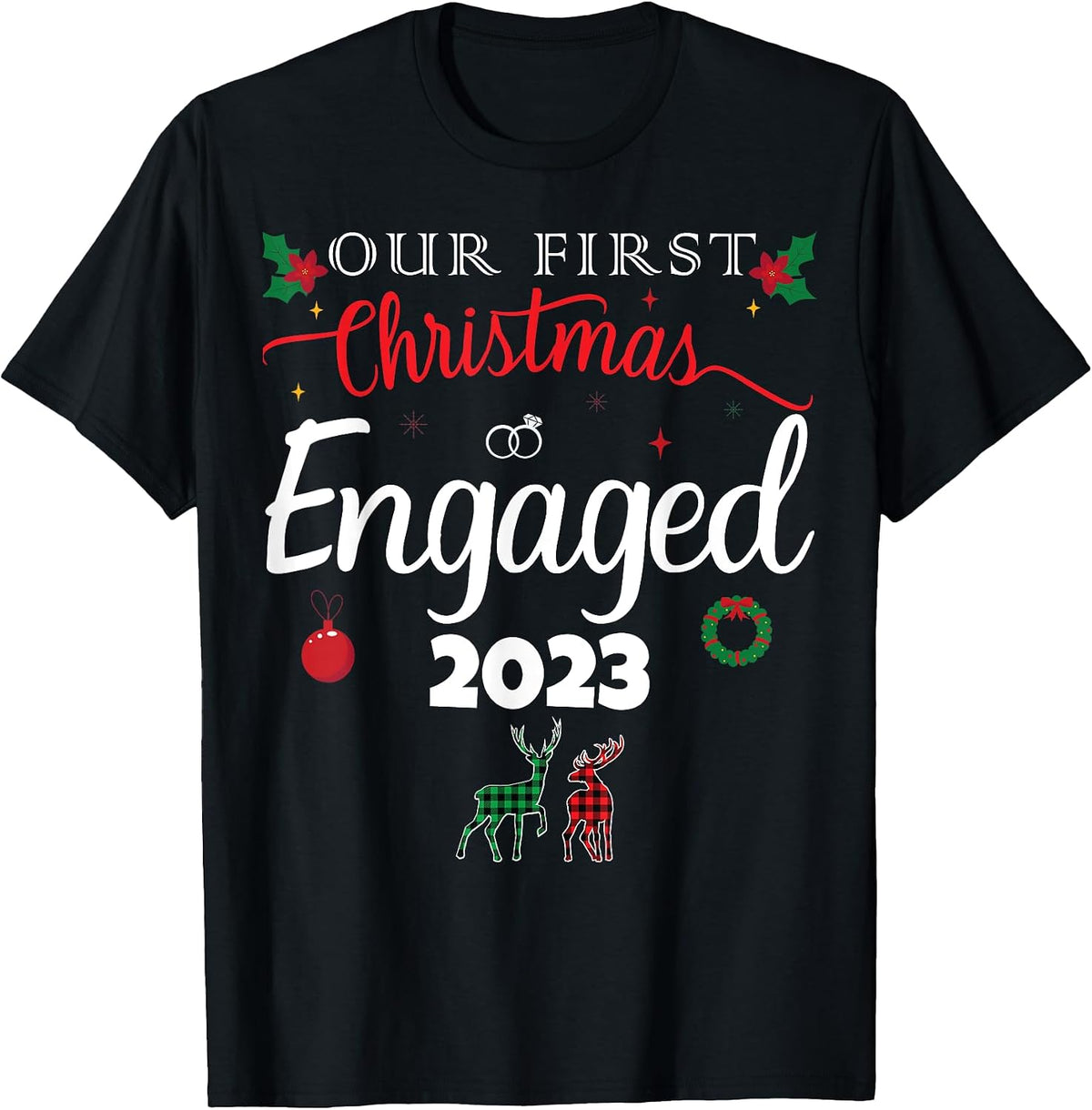 1st Christmas Xmas Husband Wife Newlywed Marriage