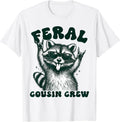 Retro Feral Cousin Crew Summer Vacation Kids Boys Girls T-Shirt