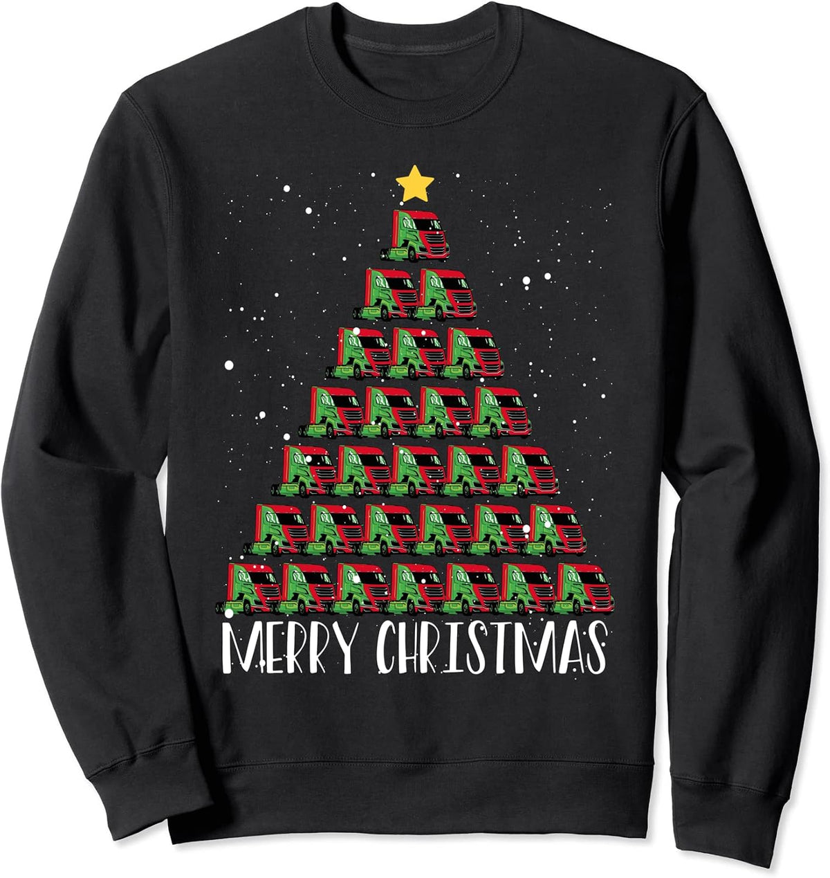 Merry Truckin Christmas - Christmas Trucker