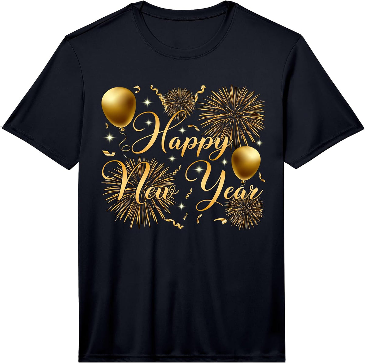 Happy New Year Eve Party 2026 Family Matching Costume Performance T-Shirt