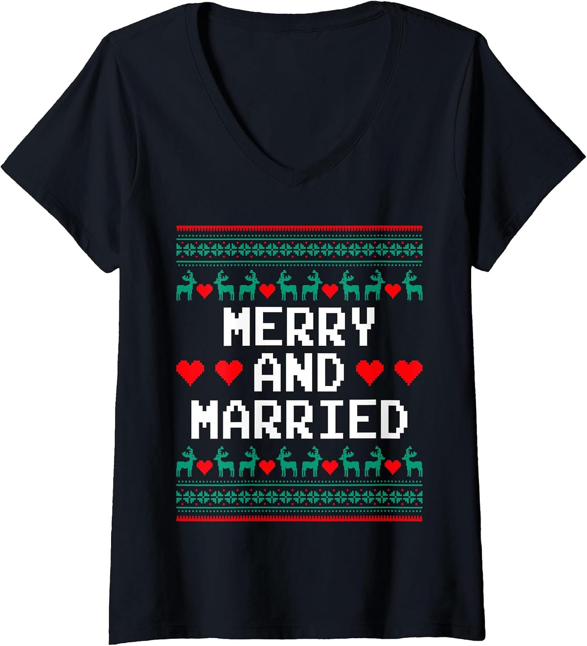 Funny Couples Matching Ugly Xmas Christmas Sweater