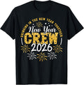 New Year Crew 2026 New Year's Eve Party Countdown Family T-Shirt
