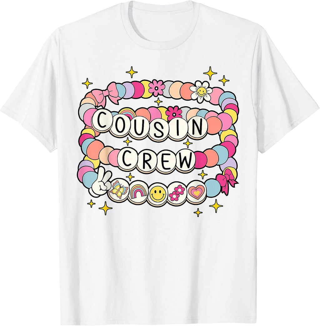 Cousin Crew Family Matching T-Shirt for Boys Girls Kids Tees T Shirts