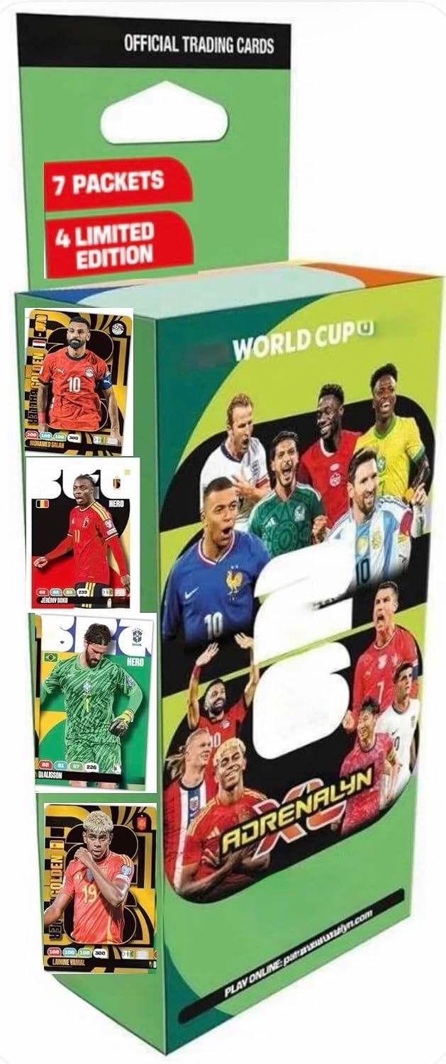 Adrenalyn XL 2026 World Cup Soccer Cards Adrenalyn XL Multiset Unisex