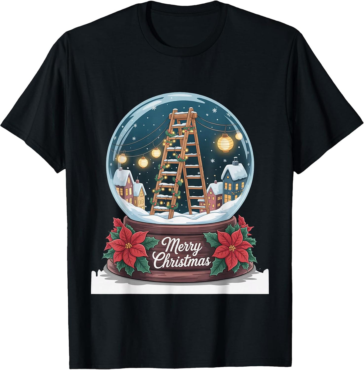 Lineman Merry Christmas Shirt Gifts for Women Men T-Shirt