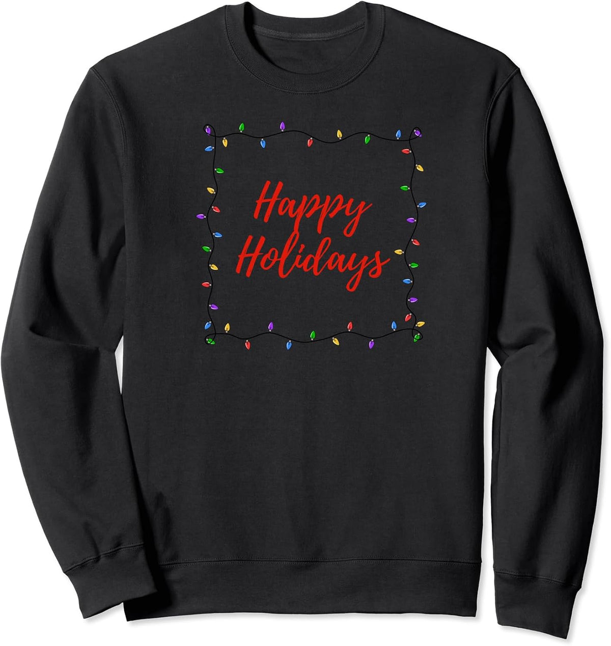 HAPPY HOLIDAYS | Christmas Lights Holiday Design