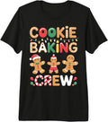 Cookie Baking Crew for Holiday Bakers Christmas Spirit Premium Tri-Blend T-Shirt