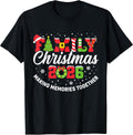 Family Christmas 2026 Matching Outfit Xmas Squad Santa Group T-Shirt