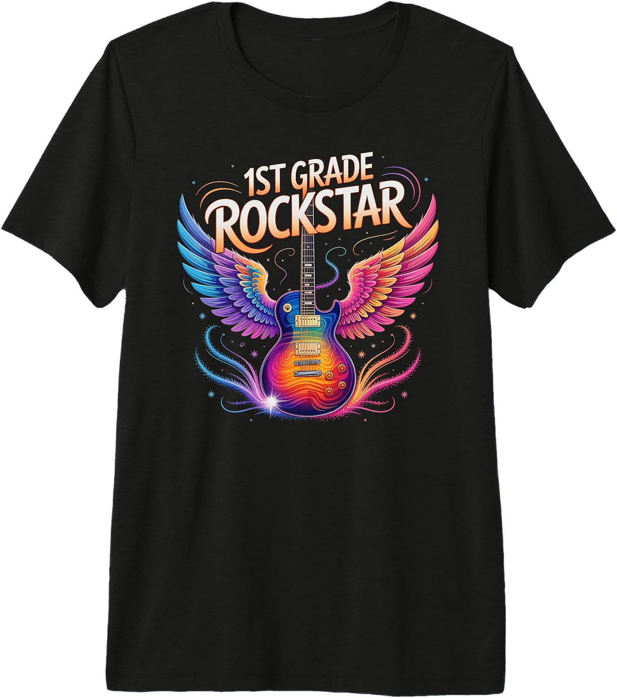 Funny 1ST Grade Rockstar Choir Music Rocks Teacher Happy Premium Tri-Blend T-Shirt