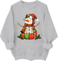 Snowman Christmas Shirts for Women Men Christmas Snowman Sweatshirt Merry Holiday Shirts Graphic Tees