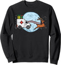 Ambulance Reindeer Nurse Christmas Xmas Medical Sweatshirt