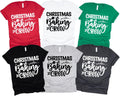 Christmas Baking Crew T-Shirt, Holiday Xmas Family Matching Pajama, Cookie Crew