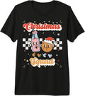 Christmas Squad Milk Cookie Cute Festive Retro Christmas Premium Tri-blend T-Shirt