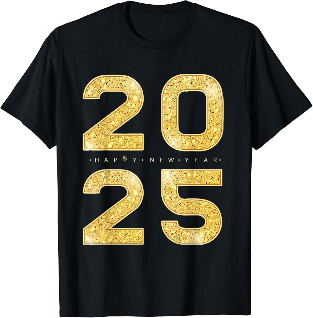 Happy New Year 2025 Eve Party Family Xmas T-Shirt