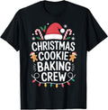 Christmas Cookie Baking Crew for Festive Bakers Holiday Fun T-Shirt