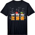 Mens Christmas Santa Elf Funny Xmas Holiday Winter Dad Men Performance T-Shirt