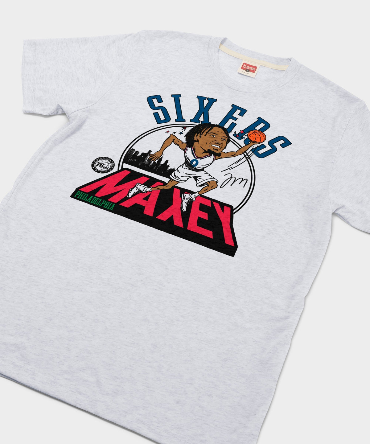 76ers Tyrese Maxey Signature City Edition 2024 Unisex
