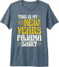 This Is My New Years Pajama Shirt Funny Happy New Year 2027 Premium Tri-blend T-Shirt