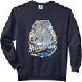 Winter Vibes - Snow Tree Badge Comfort Colors Adult Sweatshirt