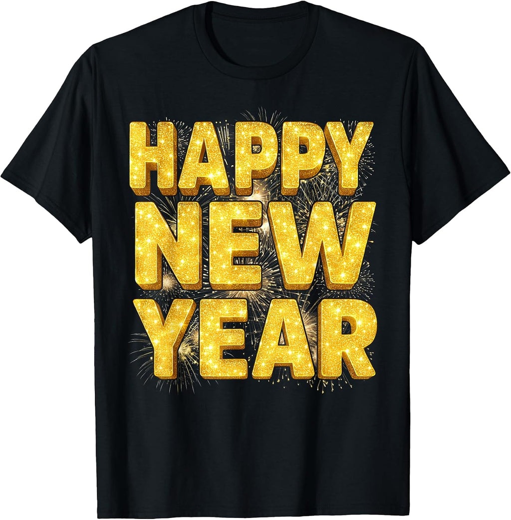 Happy New Year NYE Party Funny New Years Eve Family Matching T-Shirt