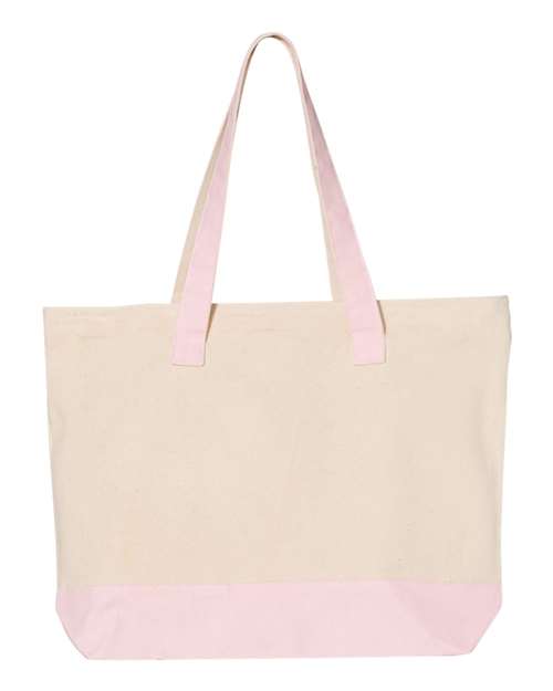 Q-Tees 19L Zippered Tote
