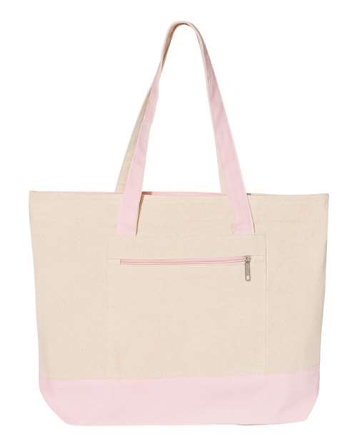 Q-Tees 19L Zippered Tote