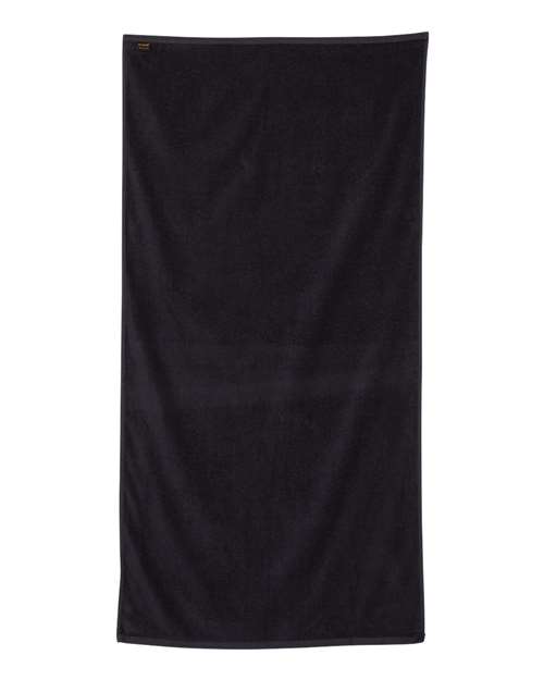 Q-Tees Velour Beach Towel