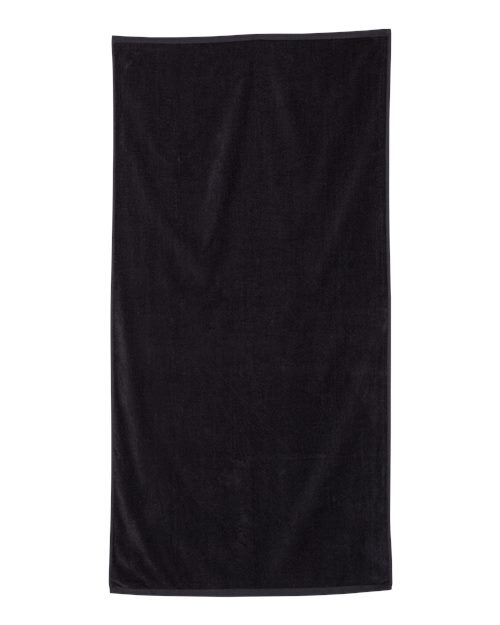 Q-Tees Velour Beach Towel