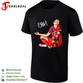 Erling Haaland Norway number 9 meditation celebration signature poster shirt Unisex