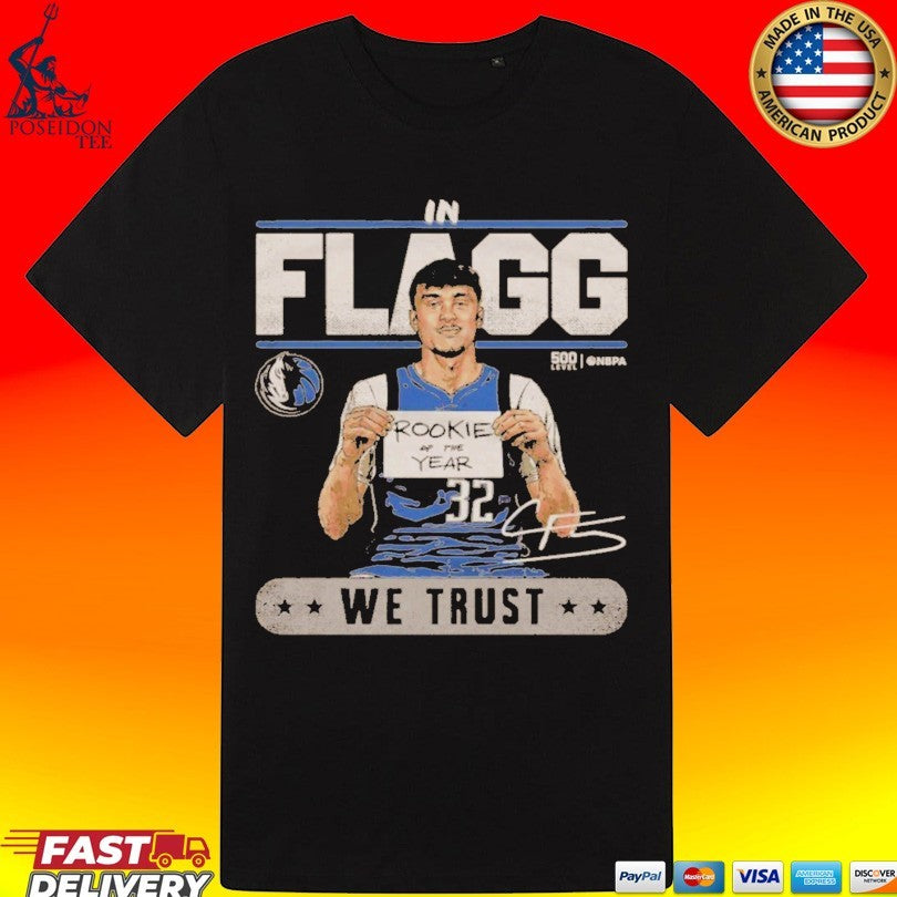 Cooper Flagg Dallas Mavericks 2026 Roty Trust Wht Unisex