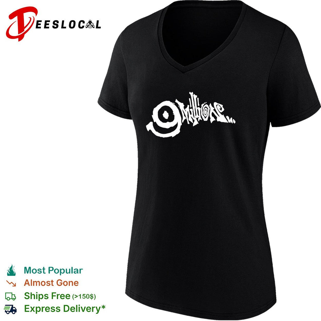 9 Millions graffiti gothic logo dark art shirt Unisex