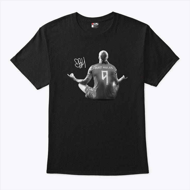 90s Erling Haaland Norway Soccer Tee Shirt Unisex