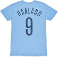 Manchester City Erling Haaland Premium Vintage Twisted Triblend Slub Unisex
